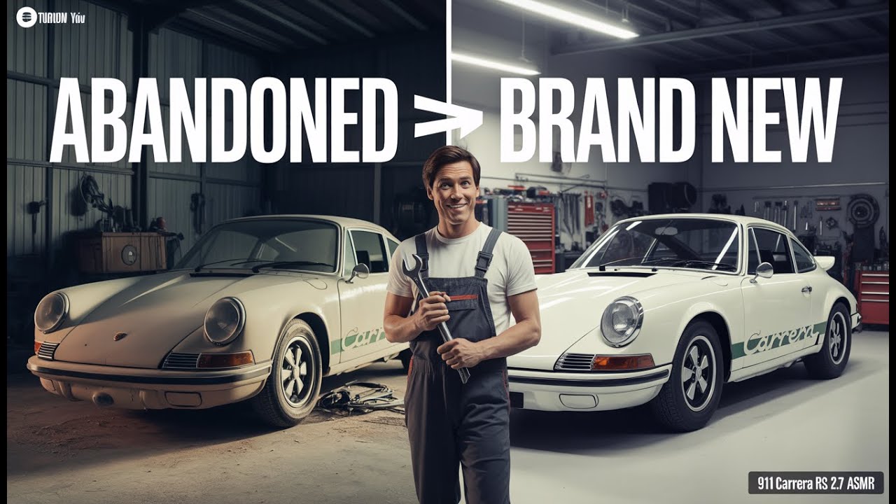 Abandoned 1973 Porsche 911 Carrera RS 2.7 — Full ASMR Restoration