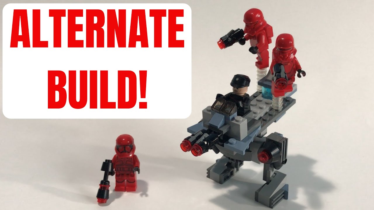 LEGO Sith Trooper Battle Pack Alternate Build + Tutorial