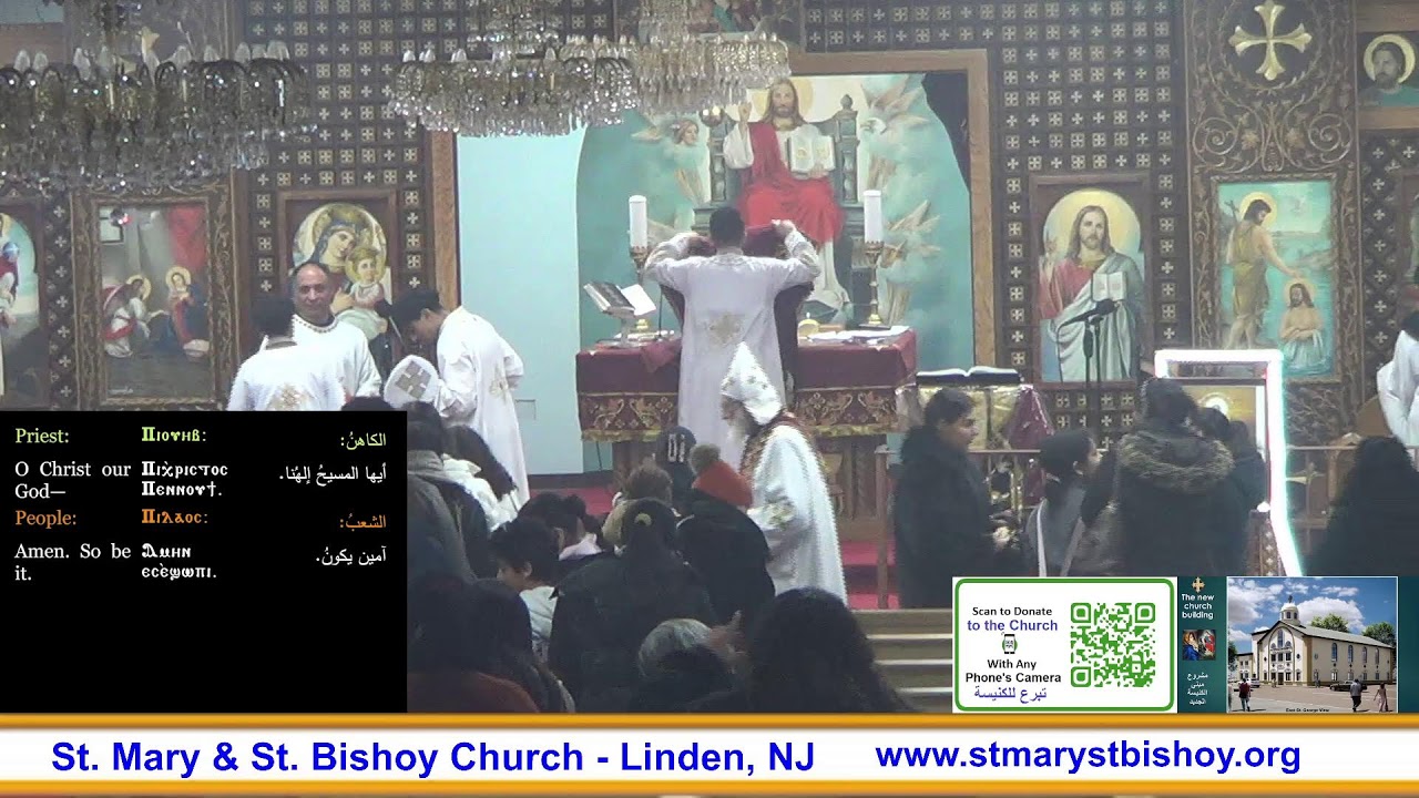 Sunday Divine Liturgy 2/8/2026 قداس الأحد الإلهى