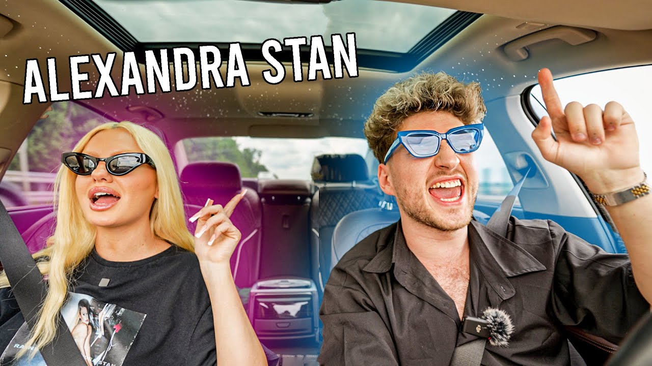 CARPOOL KARAOKE cu ALEXANDRA STAN!!! (mai mult podcast)