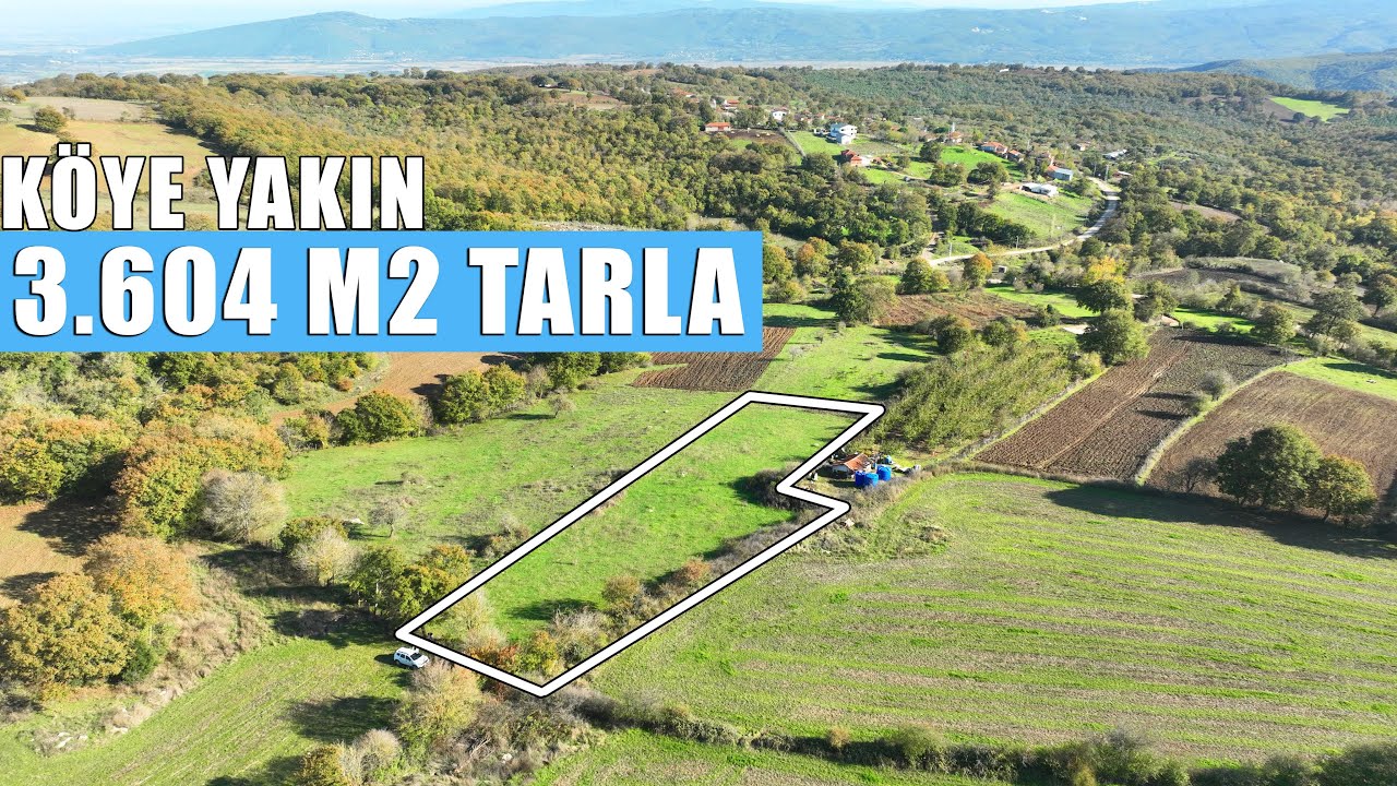 2043- Harika Dağ Köyü Alaşarda 3.604 m2 2 Arkadaşın Alabileceği Dümdüz Tarla