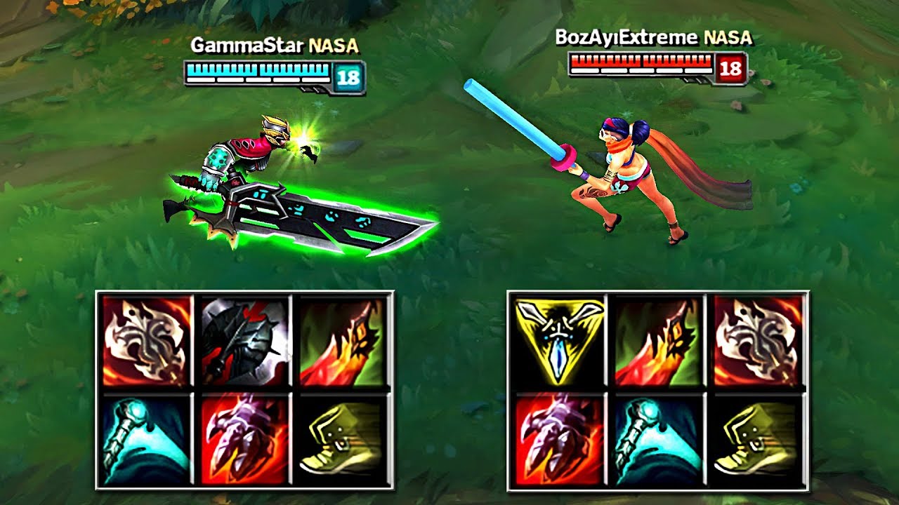 RIVEN vs FIORA FULL BUILD FIGHTS & Best Moments!