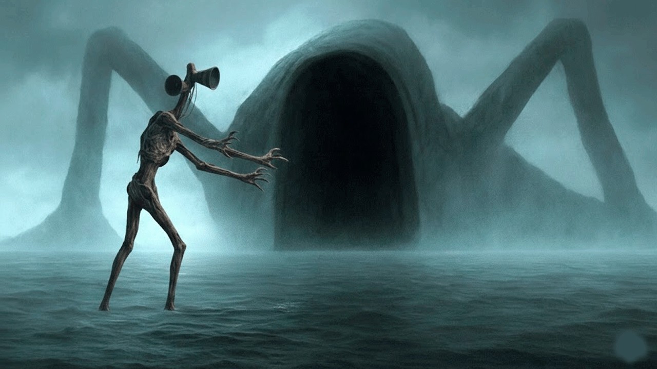 SEA EATER SIREN HEAD SCARES ME AND MY VILLAGE