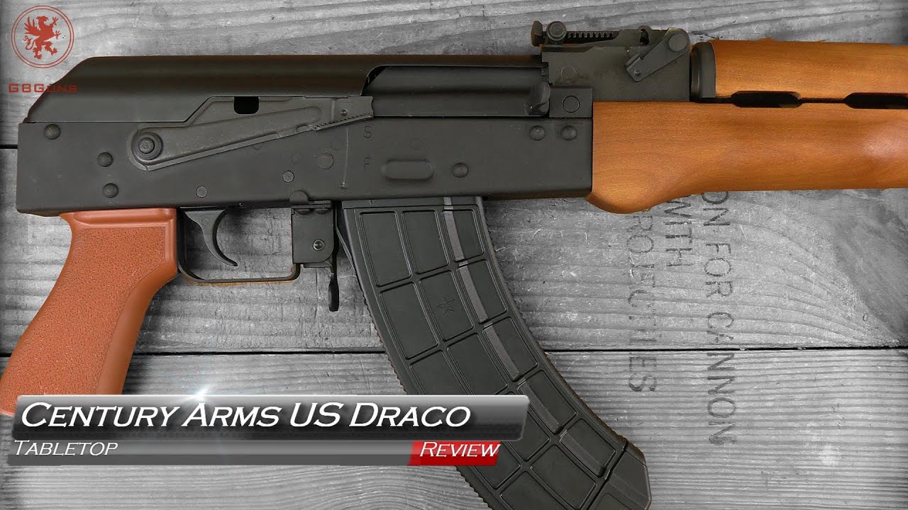 Обзор настольного оружия Century Arms US Draco (VSKA) и полевая модель