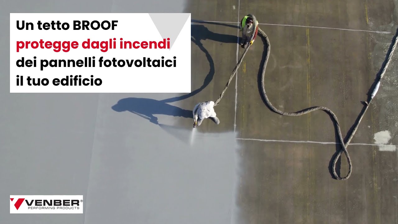 Un tetto BROOF T2 protegge dagli incendi dei pannelli fotovoltaici il tuo edificio.