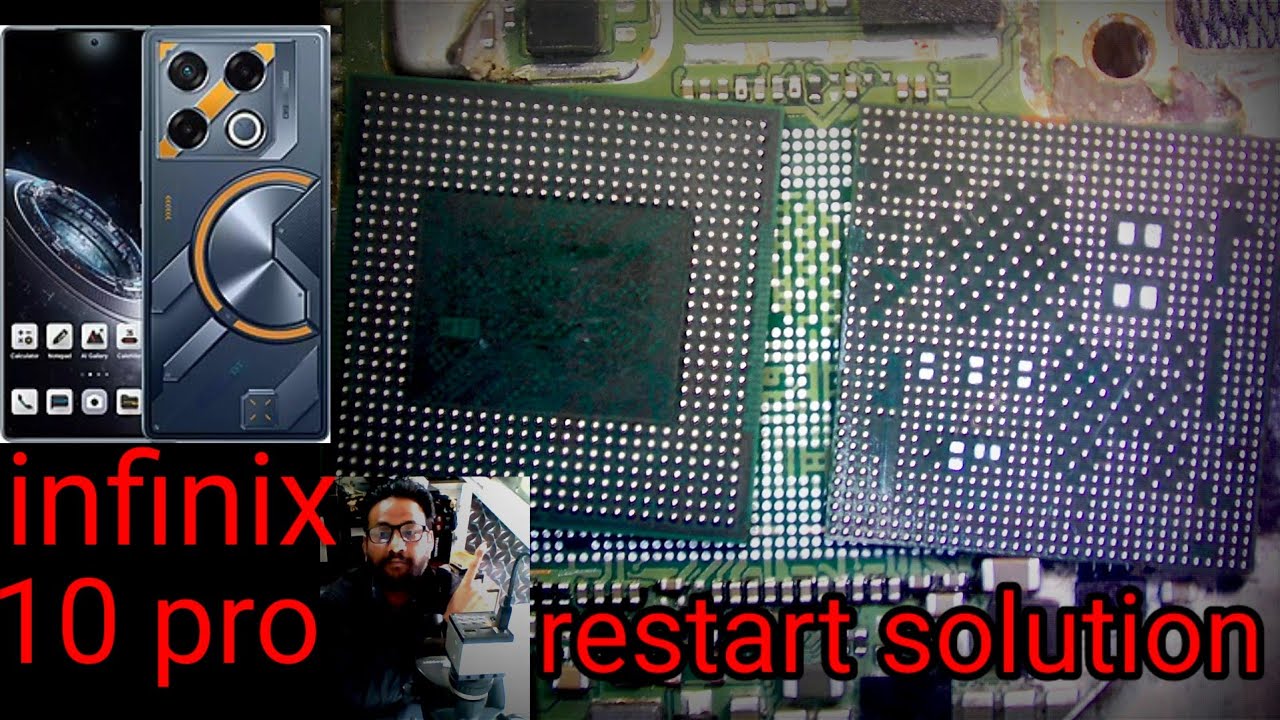 infinix gt 10 pro 5g restart problem solution / infinix gt 10 pro auto restart cpu reball 