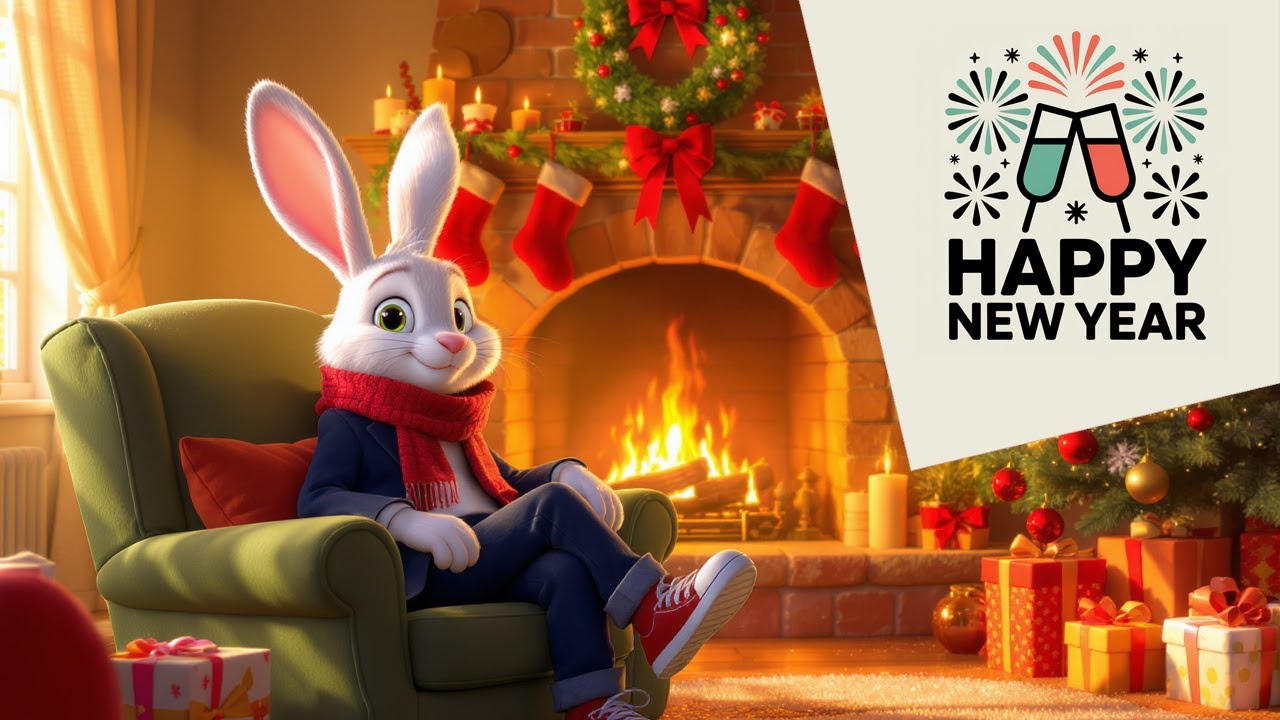 Best New Year Wishes Video 2026 | Animation + Music for Friends & Family