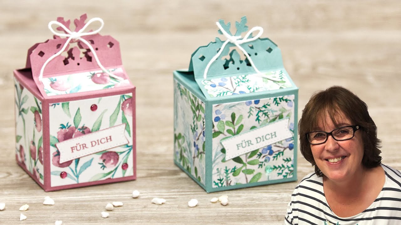 Xmas Box Funkelflocken・Schnell und einfach zu basteln・Stampin’ Up!