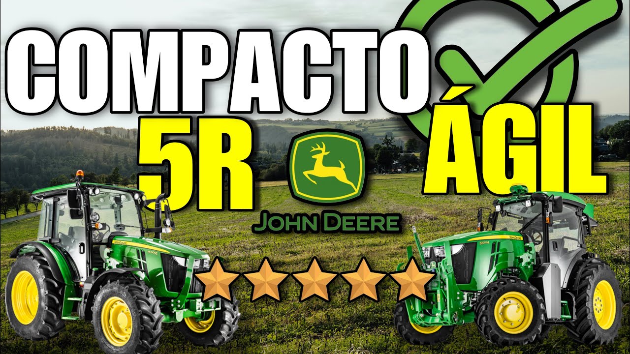 Así TRABAJA el JOHN DEERE 5R 125: Lo probamos en MONTAÑA, LODO y HECTÁREAS
