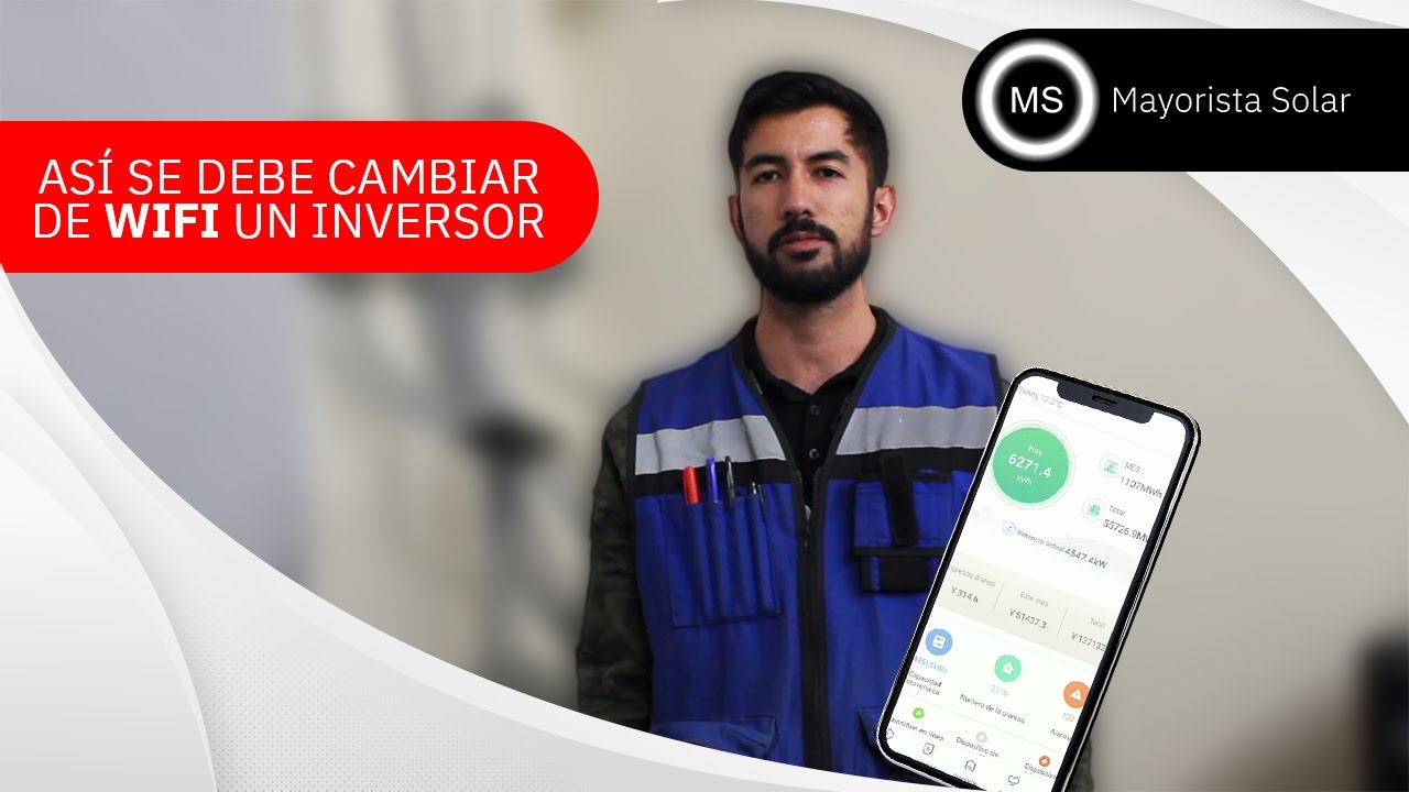 Como cambiar de WIFI un inversor Growatt