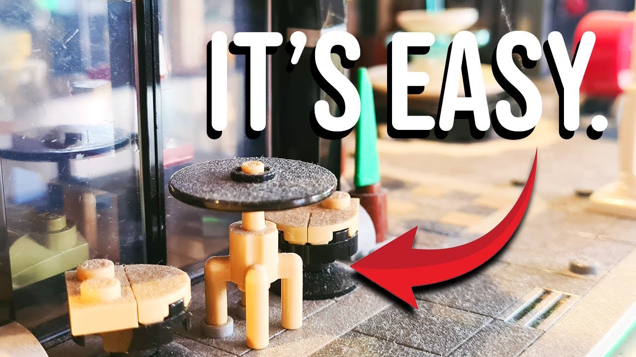 The BEST Way to Clean LEGO Dust