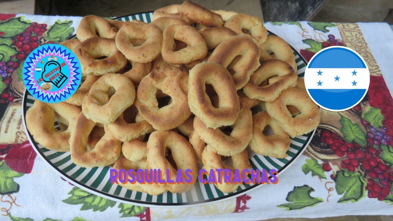 rosquillas catrachas  , las recetas de amita