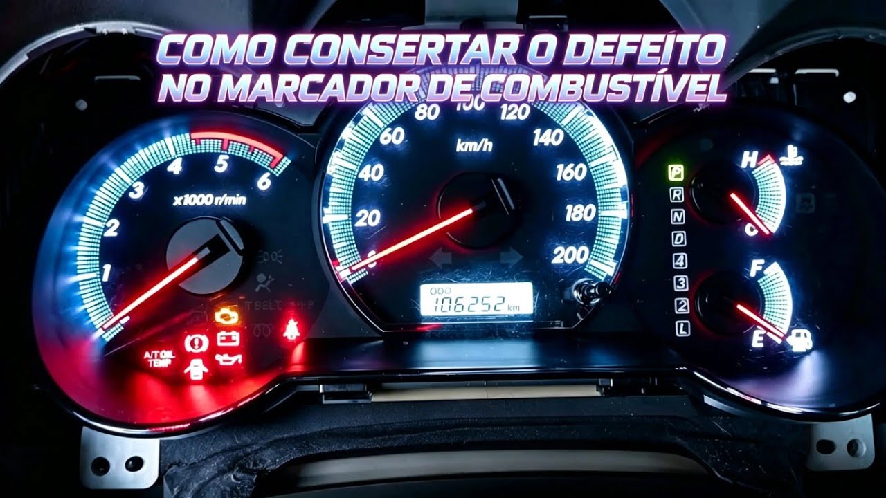 como resolver o problema do marcador de combustível #hilux