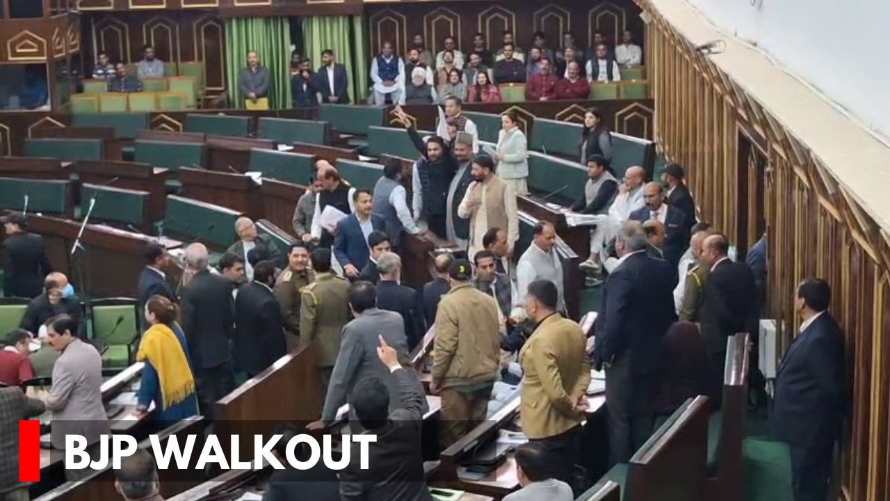 BJP Stages Walkout, Alleges Denial of Speaking Time in Assembly