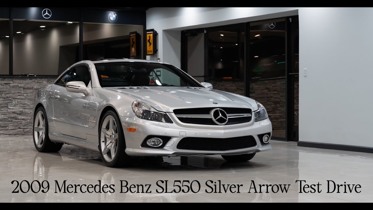 2009 Mercedes Benz SL550 Silver Arrow Test Drive