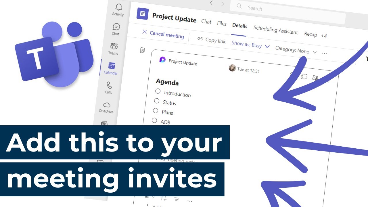 Microsoft Teams - Adding loop to your meeting invites