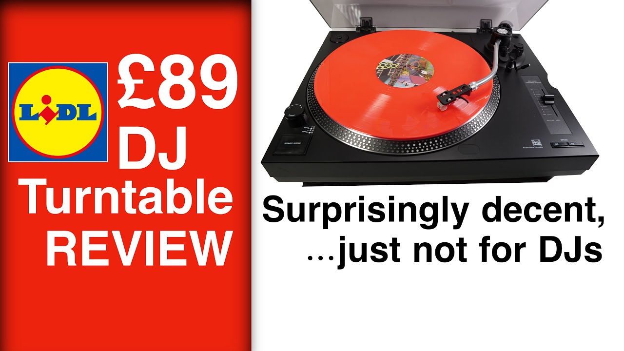 £89 Dual ‘DJ Turntable’ from LIDL - Full REVIEW