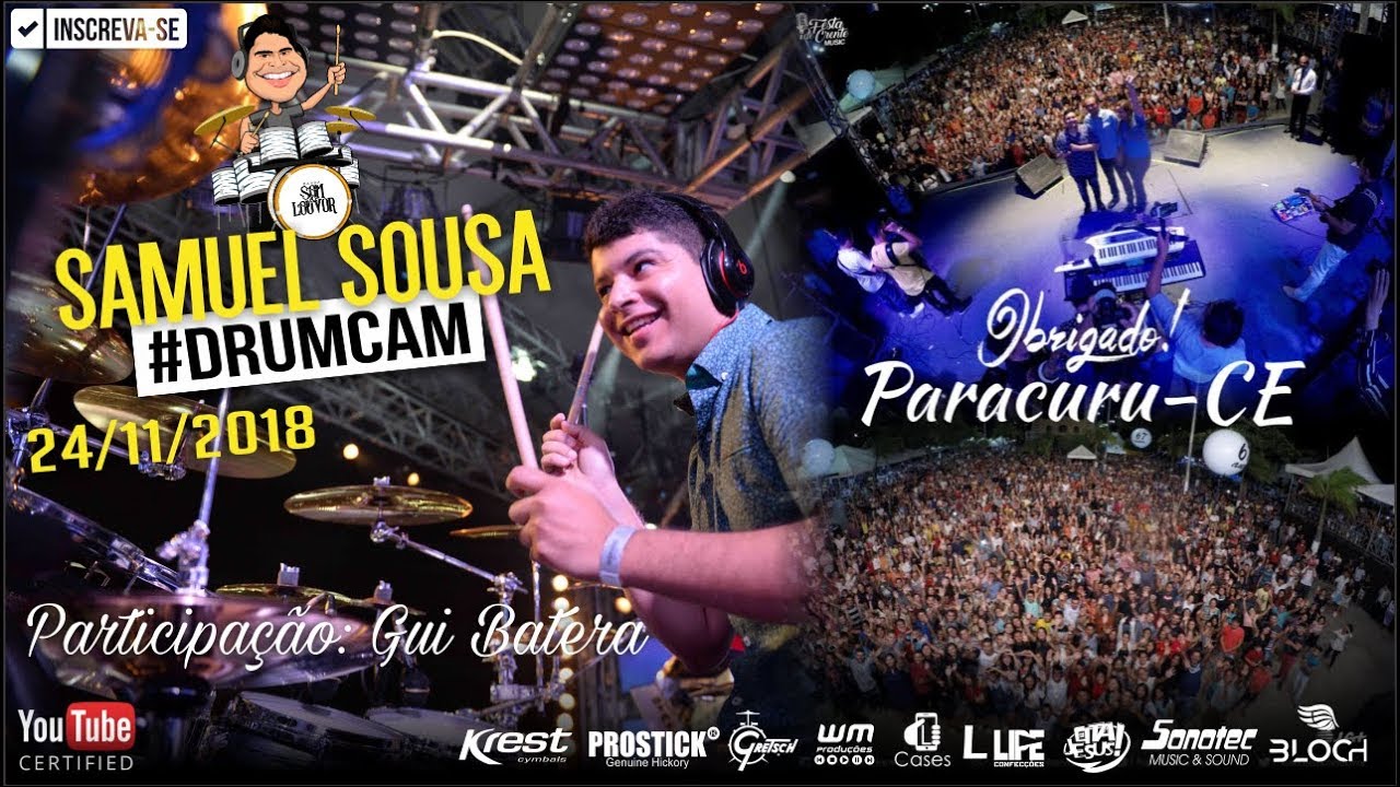 #DrumCam em Paracuru-CE 24/11/18