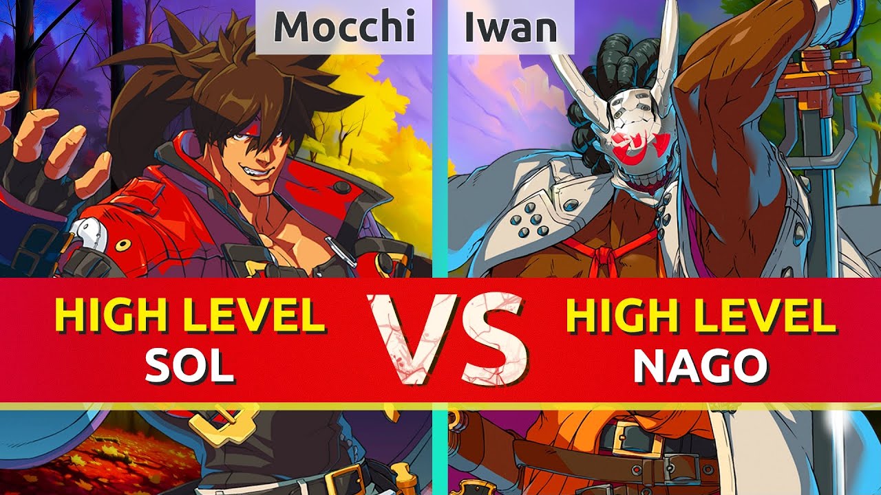 GGST ▰ Mocchi (Sol) vs Iwan (Nagoriyuki). Guilty Gear Strive High Level Gameplay
