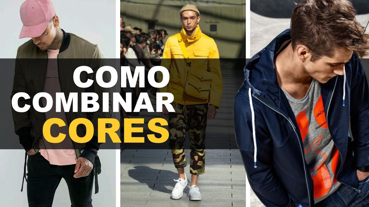 looks MASCULINOS como combinar cores