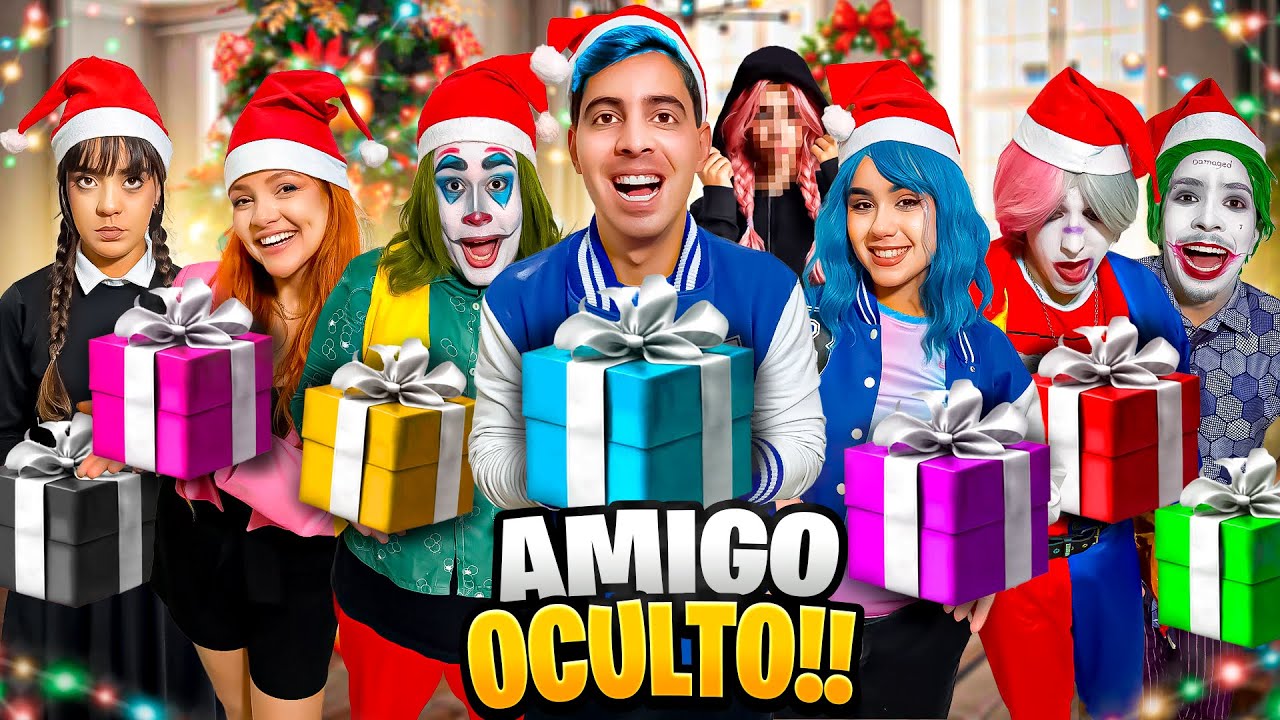 AMIGO OCULTO SECRETO DO VINIBUG COM OS VILÕES MAIS MALUCOS!! deu a maior confusão*