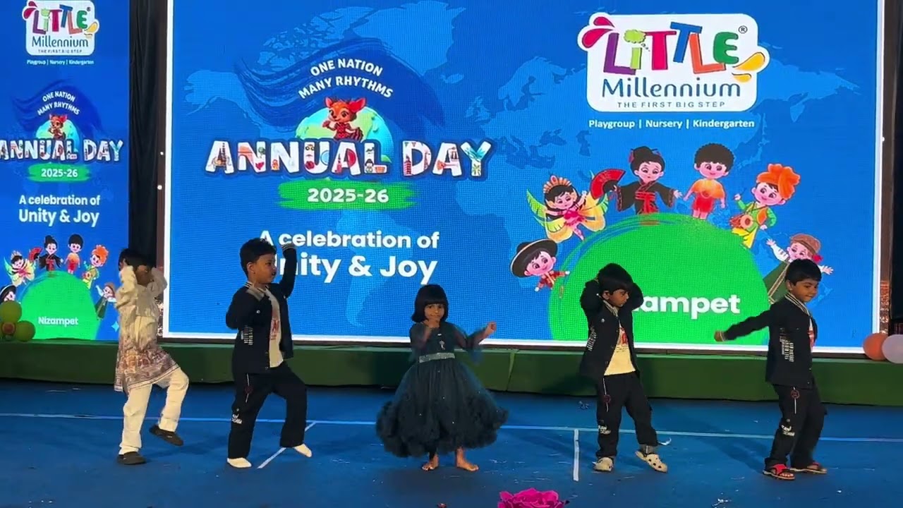 My First stage performance, Annual day celebrations #annualday #celebration #first #dance #viral 