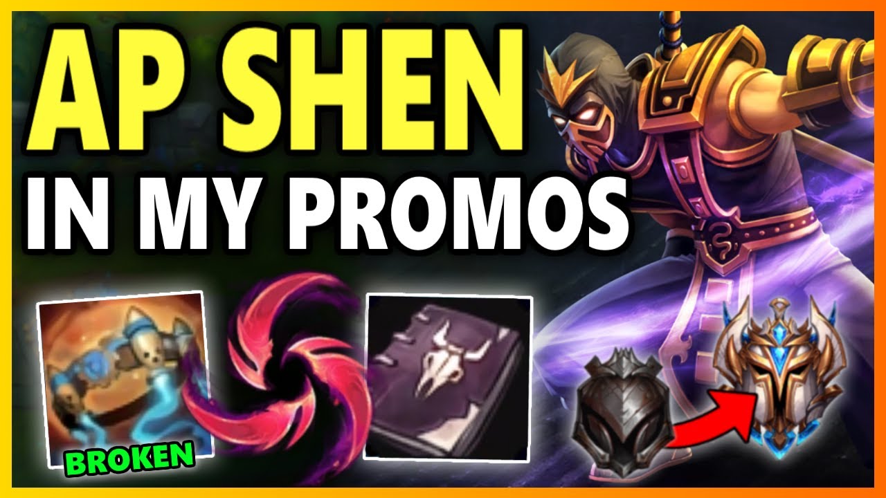 I HAD TO BUST OUT THE HAIL OF BLADES AP SHEN IN MY DIAMOND PROMOS! | Unranked to Challenger EP 37