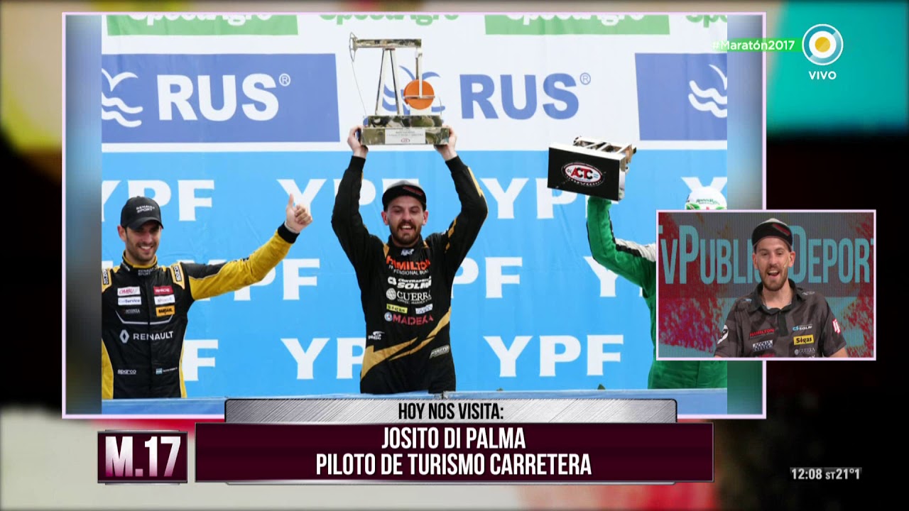 Vanesa Ruas y Josito Di Palma en Marat&oacute;n 2017 (1 de 2)