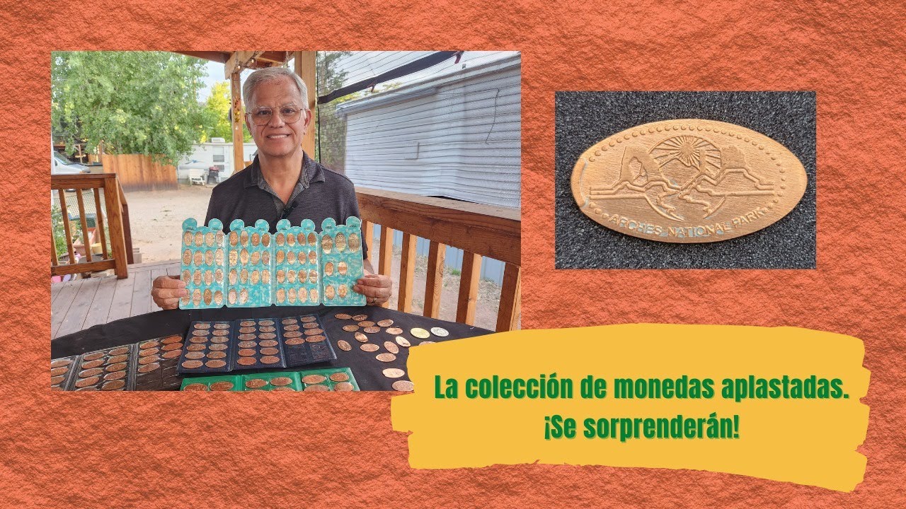 "¿Has visto estas monedas? Así es nuestra colección de Pressed Coins de todo el mundo"