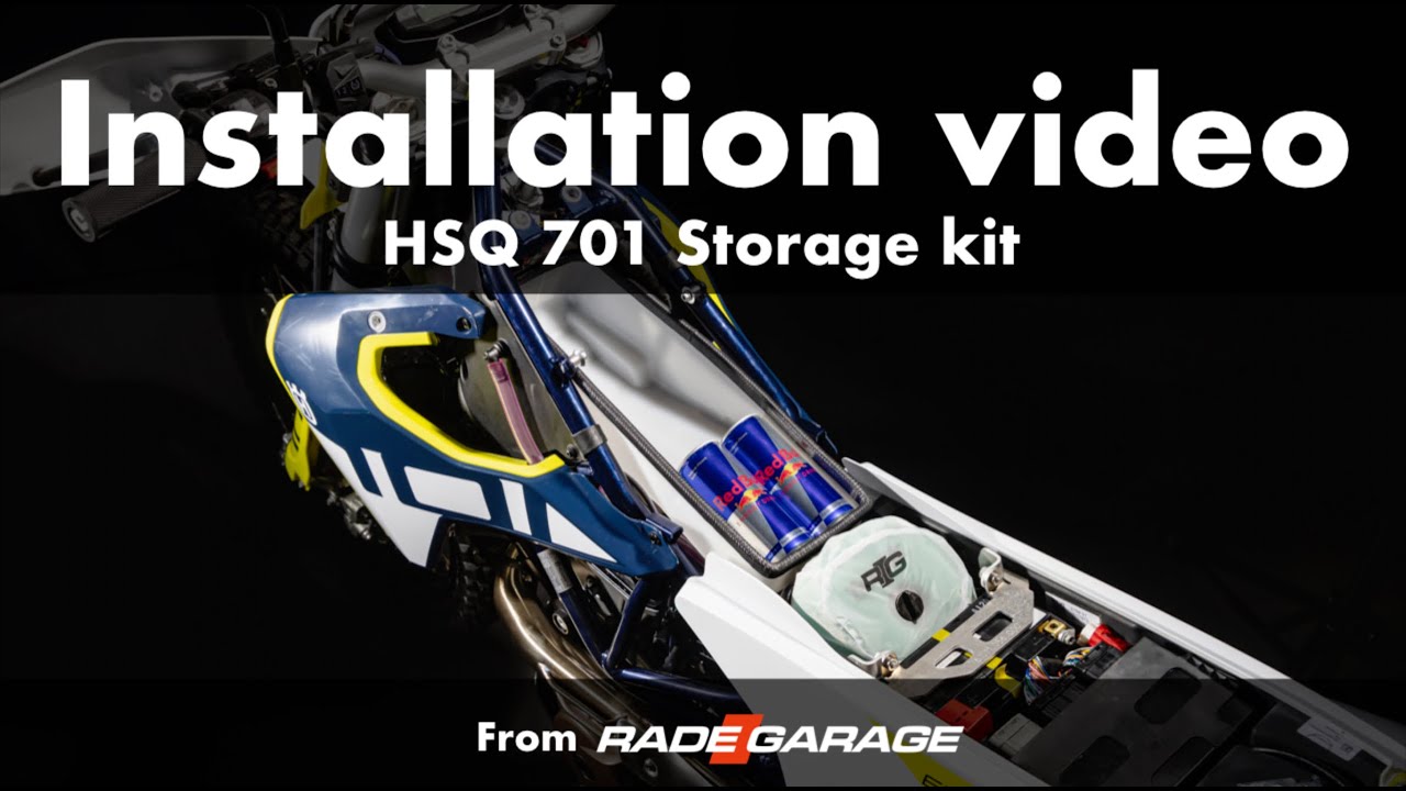 Установка комплекта для хранения Husqvarna 701 — RADE/GARAGE