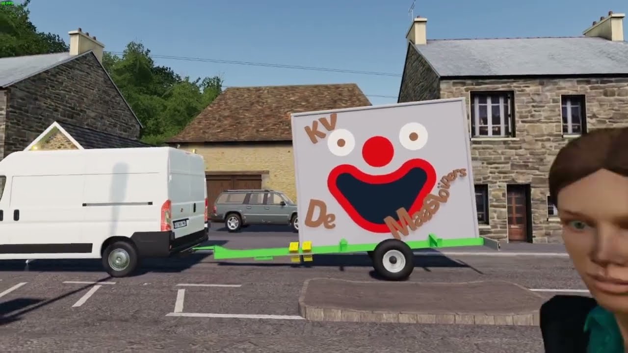 Carnavalstoet In Chellington valley #fs19 #farmingsimulator19 #carnaval