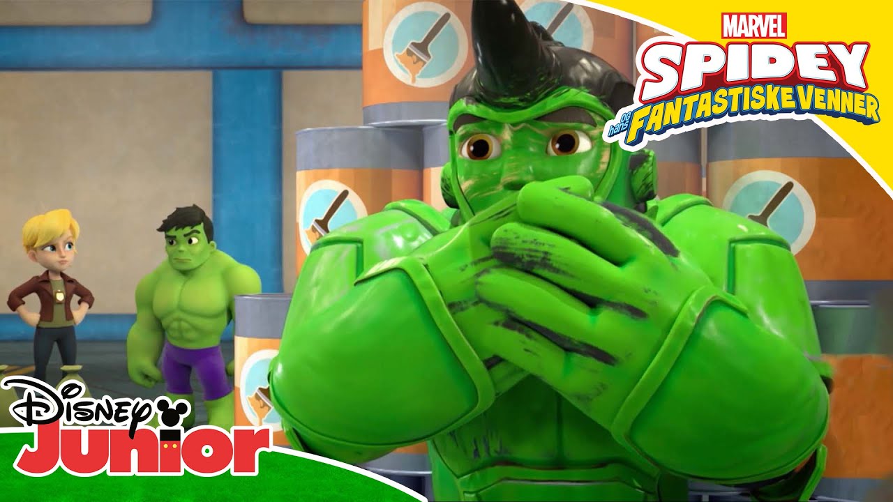 ️🤝️‍‍‍‍‍‍‍‍‍‍‍‍‍‍‍‍‍‍‍‍‍‍‍‍‍‍‍‍ 2x Hulk | Spidey og hans fantastiske venner | Disney Junior Norge