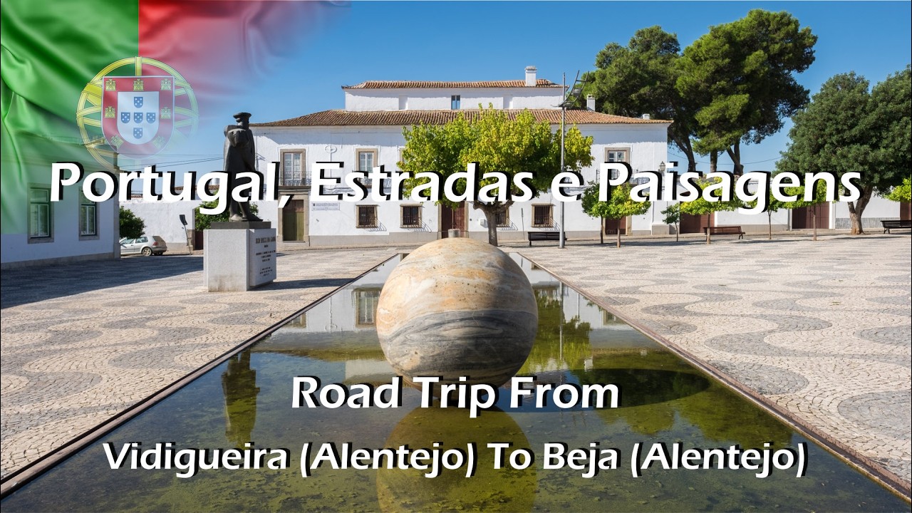 VIAGEM DA VIDIGUEIRA A BEJA, PORTUGAL, DJI OSMO ACTION, DRIVING, ALENTEJO, TRAVEL, TRIP