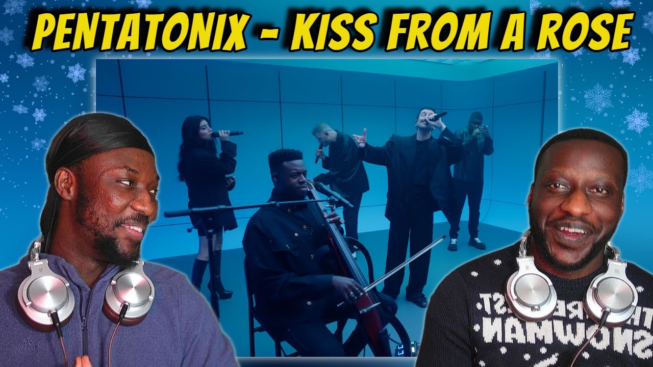 Он впервые слышит Pentatonix — Kiss From a Rose