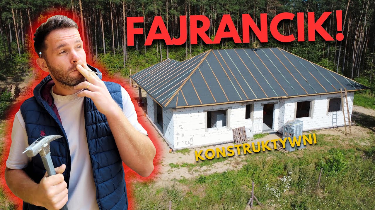 Jak zrobić DACH? Wiązary, OSB, papa! #Konstruktywni #29