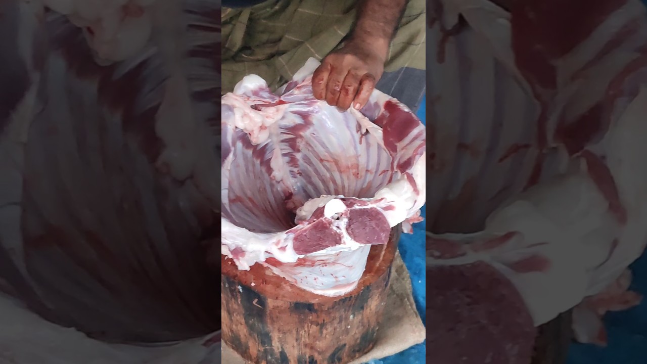 Mutton Cutting Video 