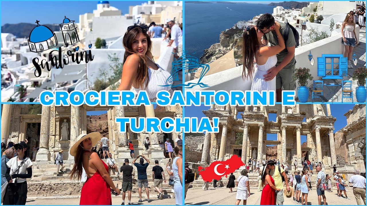 VLOG CROCIERA MAC DIVINA TURCHIA E SANTORINI!! 🇹🇷🇬🇷Pt2