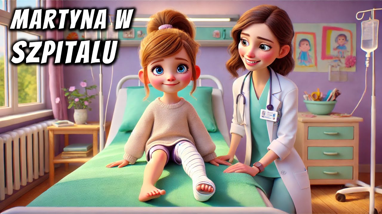 🏥🧸 Martyna w szpitalu - Audiobook dla dzieci na dobranoc 🎧