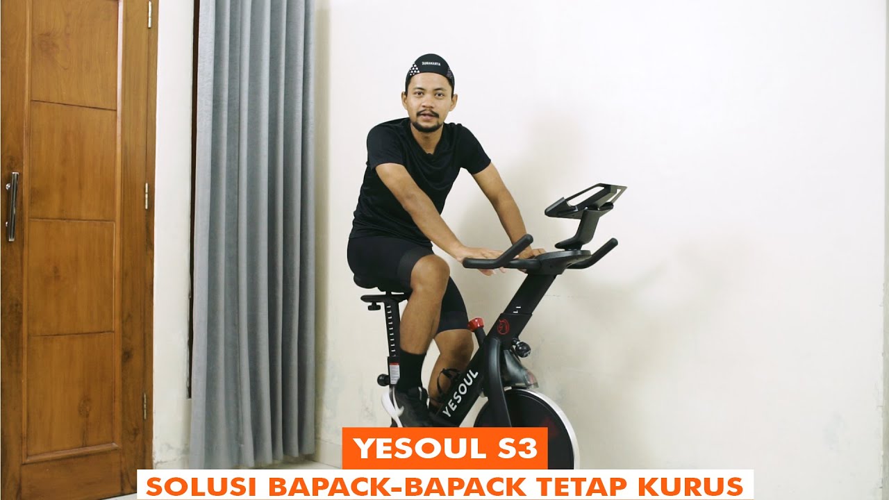 Yesoul S3 Spinning Bike Review  | Solusi Bapack-bapack tetap kurus
