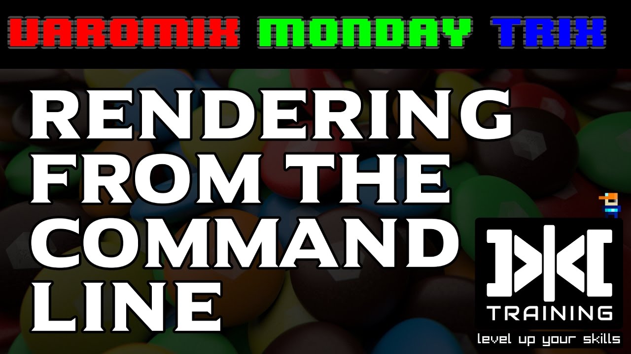 VMT - HOUDINI - Rendering from the command line