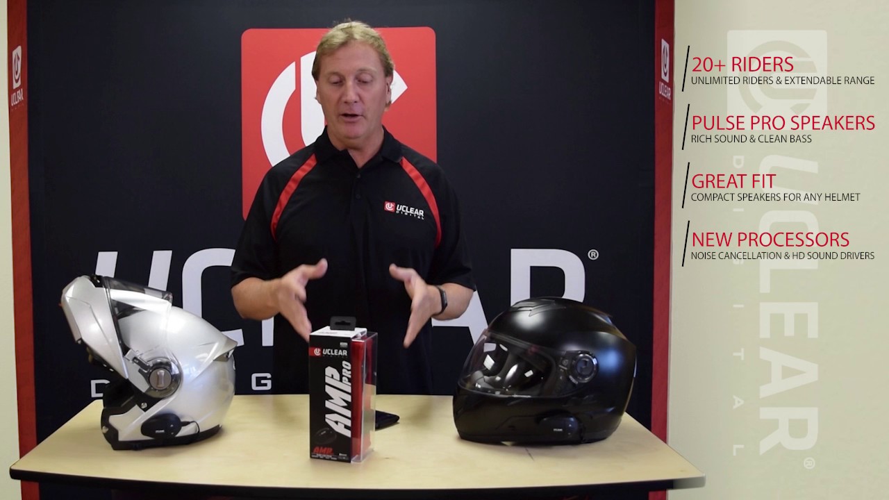 Amp Pro Bluetooth Helmet Audio System from UCLEAR Digital