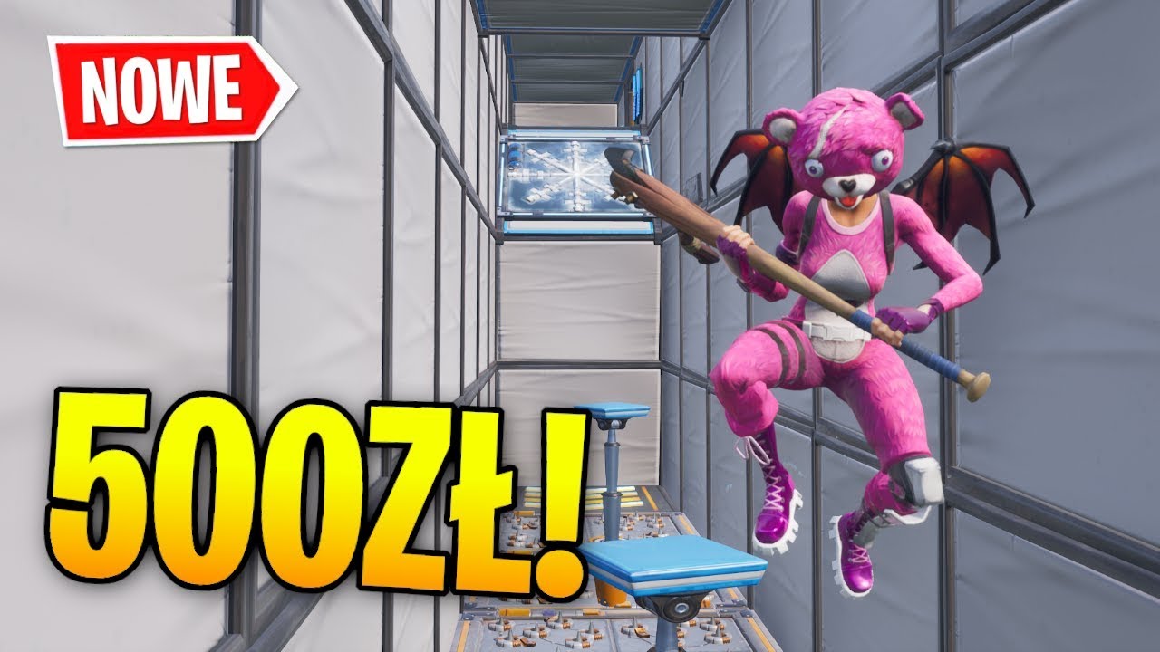 SPEEDRUN! PRZEJDZIESZ = DOSTAJESZ 500ZŁ ZA DARMO W FORTNITE