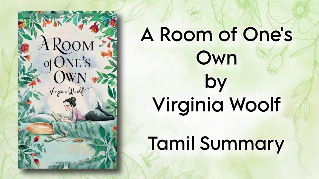 A Room of One's Own | Virginia Woolf | Tamil Summary | Women's Writings in English & Transl | BA Eng