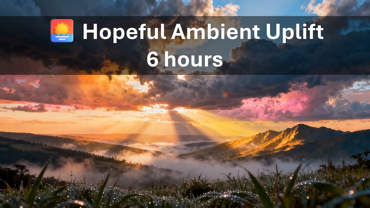 No Ads | 🌅 Hopeful Ambient Uplift | 6 hours | 30.1