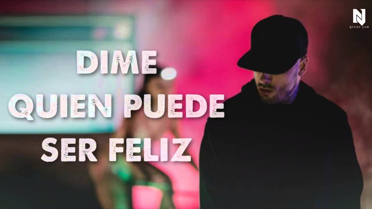 Nicky Jam El Perdón Karaoke Instrumental