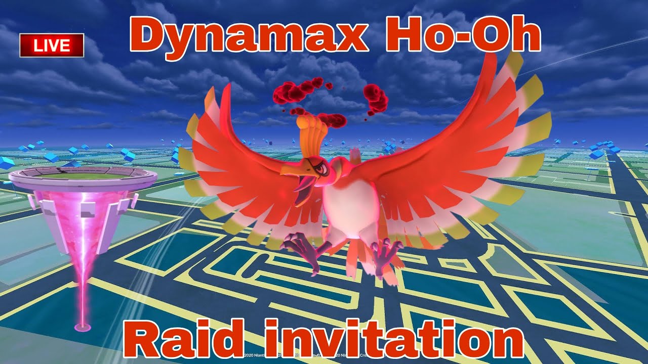 🔴Live Dynamax Ho-Oh Raid invitation by  #raj4t5   in  #pokemon go #shortsfeed