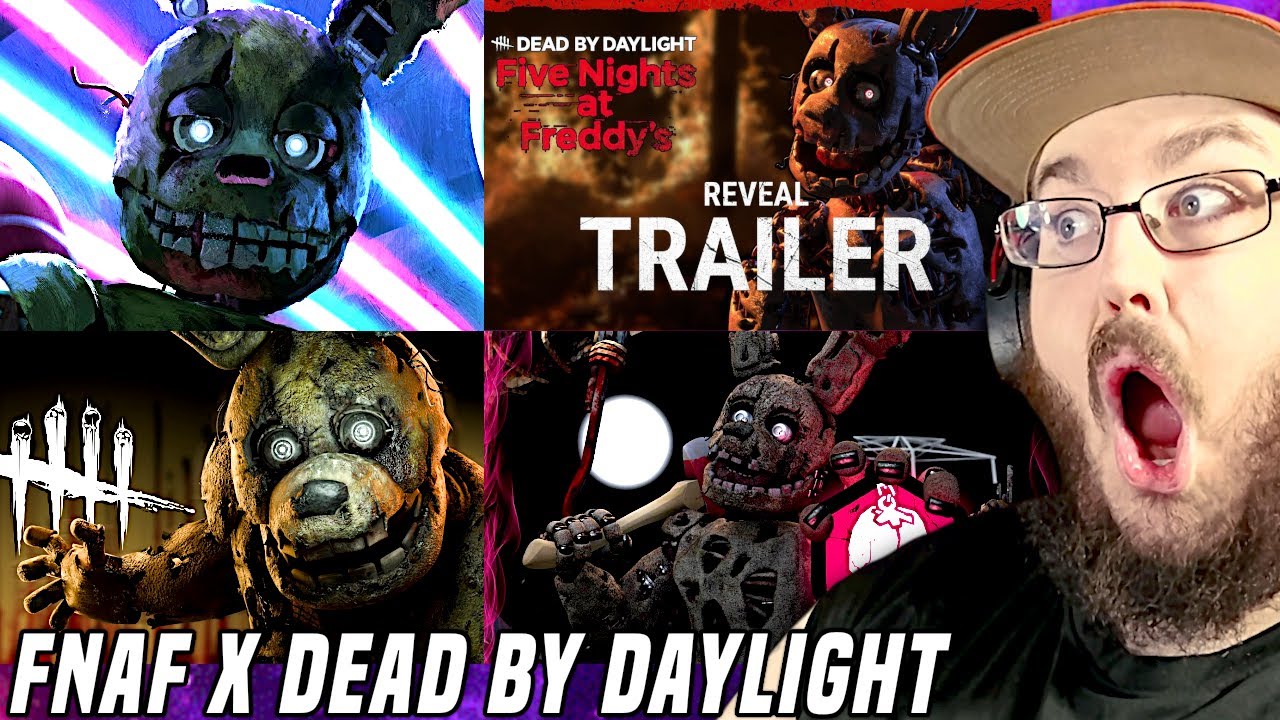 Трейлер Five Nights at Freddy's x Dead By Daylight, релиз анимации Спрингтрапа и больше реакций