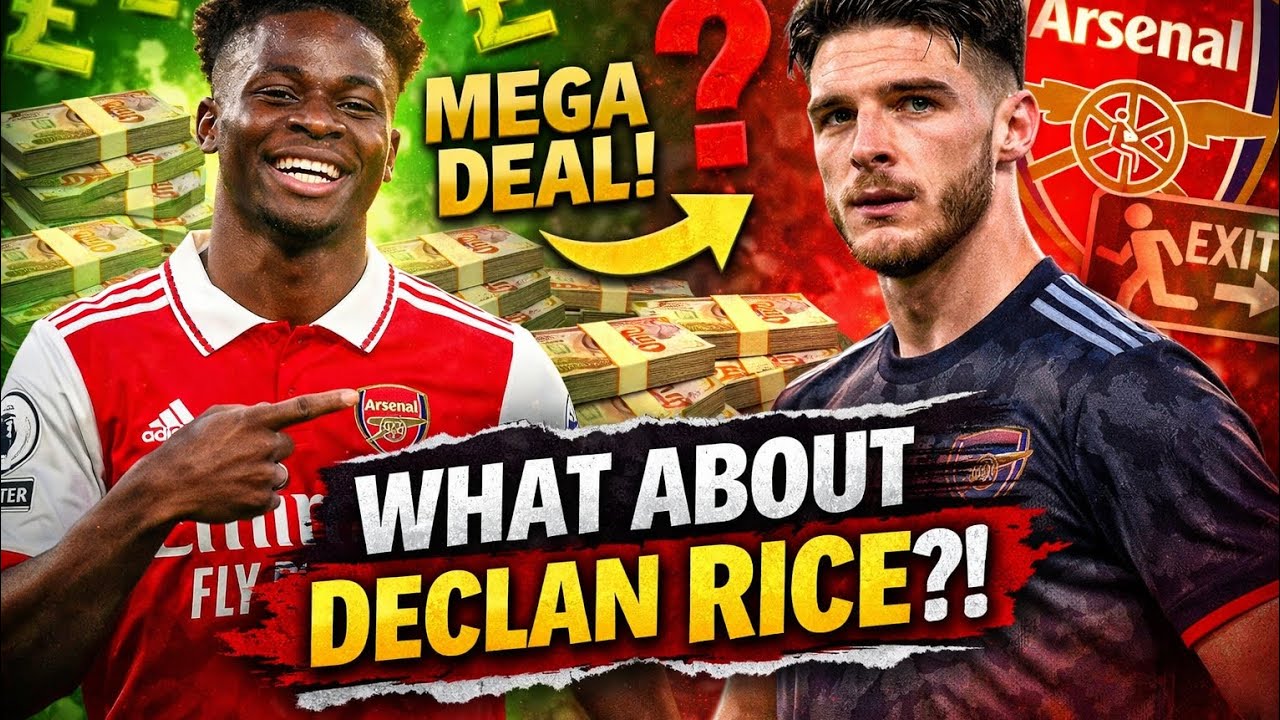 BREAKING: Saka Signs Mega Deal — Arsenal Fans Worried About Declan Rice