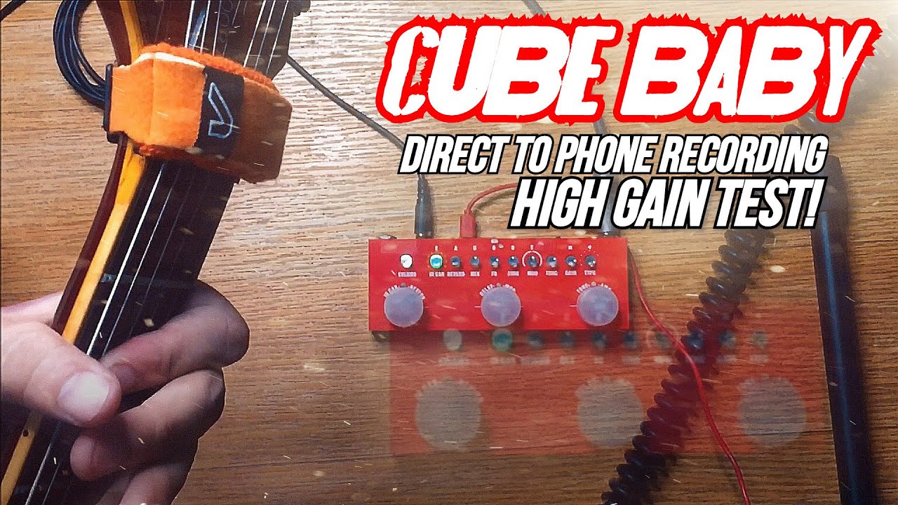 Muslady Cube Baby - HIGH GAIN TEST (Plus my recommendation!)