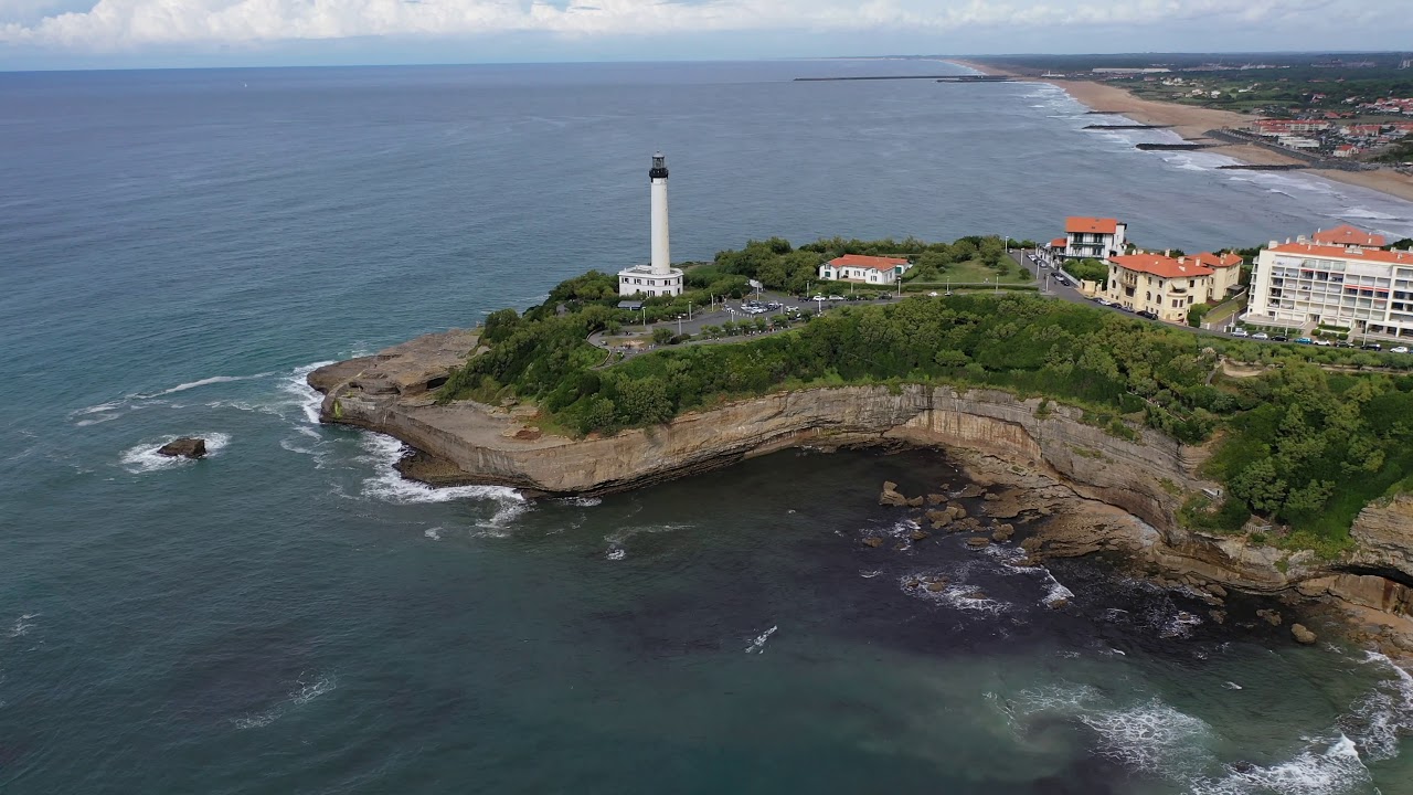 Biarritz, France in 4k by DJI Pro 2